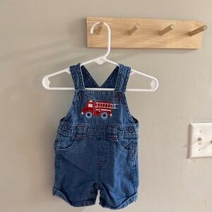 vintage denim firetruck shortfalls